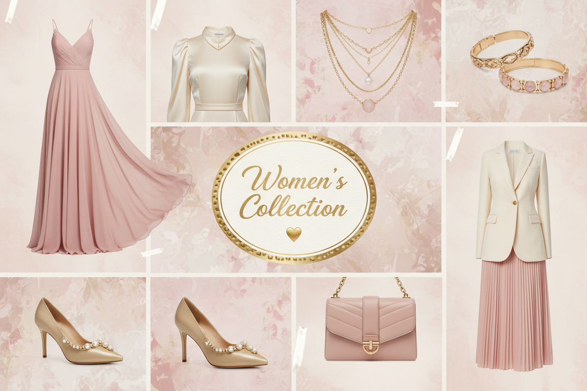 Women's Collection collage without repeated branding