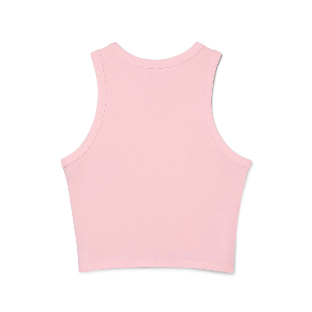 Faith Over Fear Racerback Tank Top — Leopard Print Pink Ribbon Christian Graphic