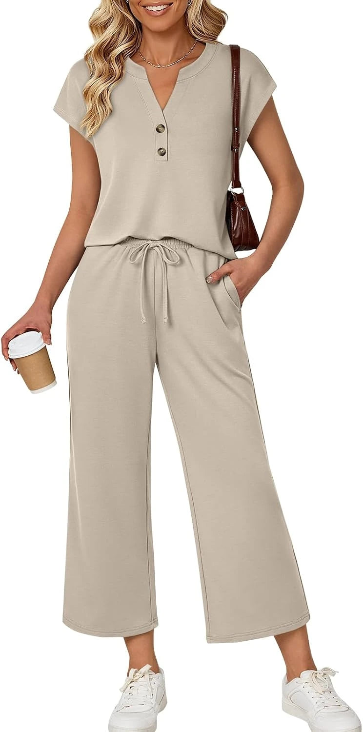 Womens Knit Lounge Set