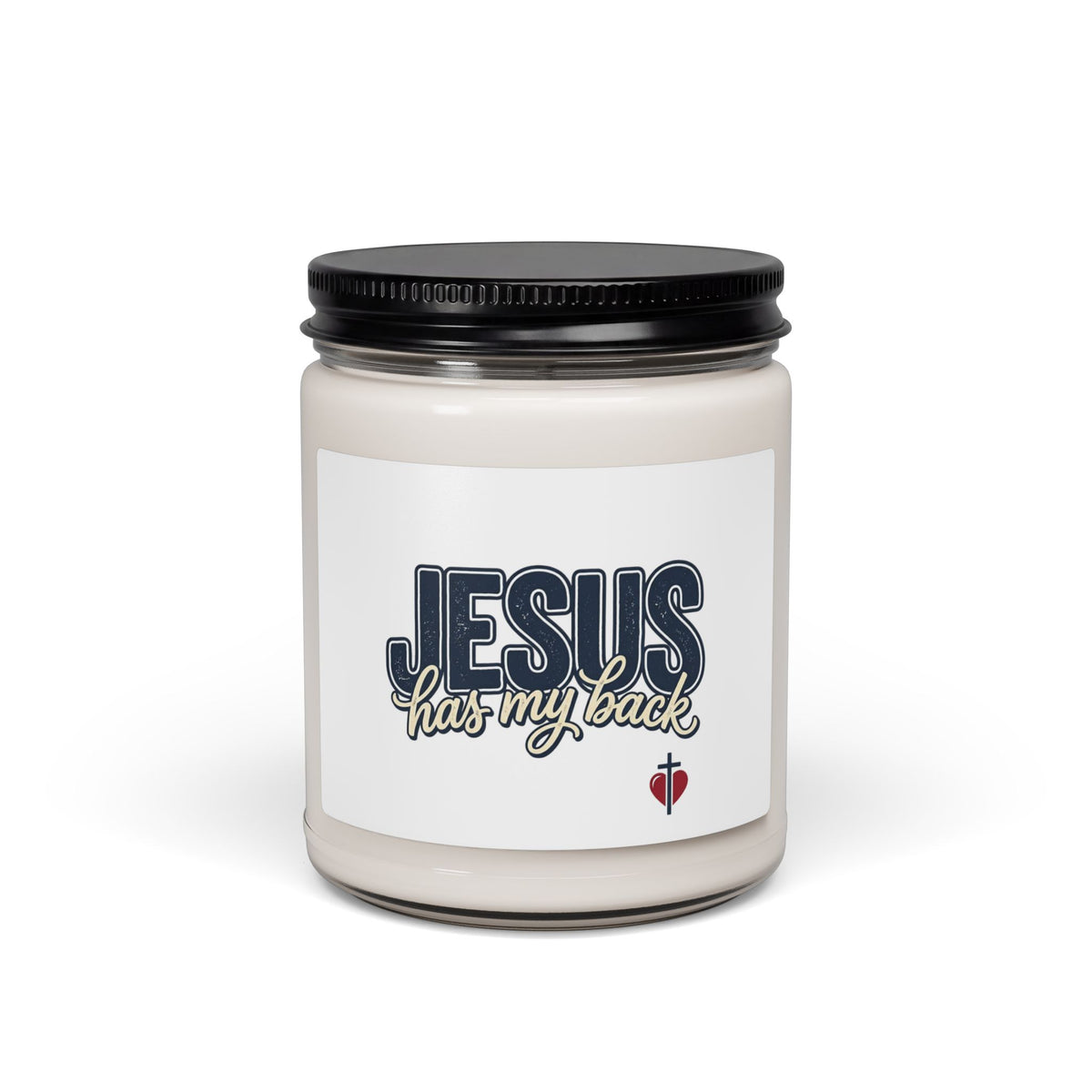 Jesus Has My Back Candle | Soy Candle, Christian Easter Resurrection